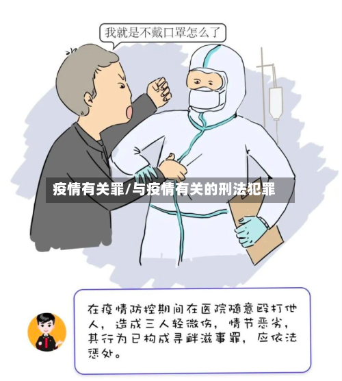 疫情有关罪/与疫情有关的刑法犯罪