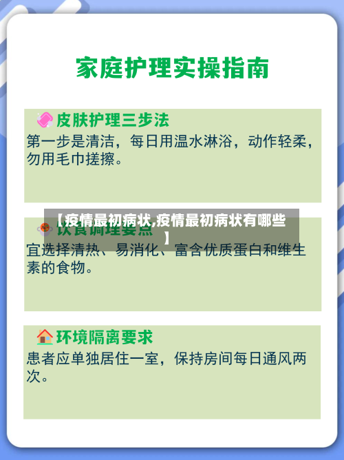 【疫情最初病状,疫情最初病状有哪些】
