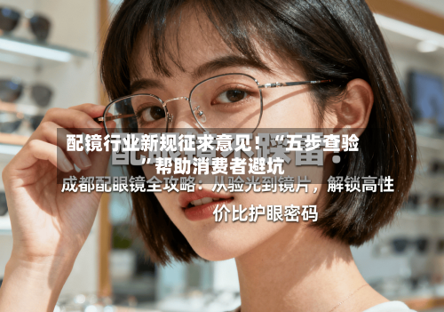 配镜行业新规征求意见!“五步查验”帮助消费者避坑